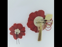 フラワ－コ－ム＆ミニフラワ－2点セット