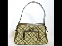 ルイヴィトン　モノグラム×ハラコ　ゴンドールデニムM95199　(USED)