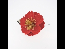 さくら　ちりめんフラワ－コ－ム＆ミニフラワーセット　赤