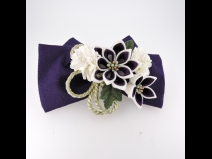 つまみ細工リボンコ－ム＆ミニフラワーセット