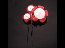 8195つまみ花　コーム＆Uピン　２点セット