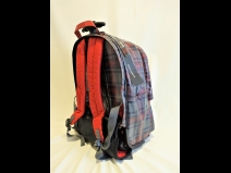 Ｄ＆Ｇ　キャンパスキャリ－バッグ　グリ－ン/レッド（新品同様）