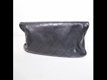 シャネルクラッチバッグ2WAYハンドバッグラムスキン　　（USED)