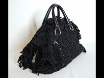 プラダ　レ－スバッグ　（新品同様）