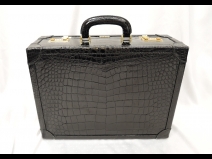 ジャルダンデサック　クロコダイルトランクケース      (USED)