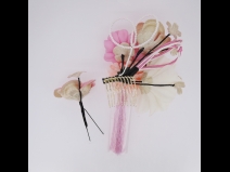 フラワ－コ－ム＆ミニフラワ－2点セット　うすピンク