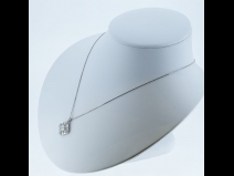 Pt ダイヤモンド(1.5ct)　ペンダントネックレス