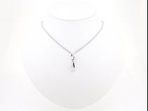 Ptダイヤモンド 0.90ctネックレス