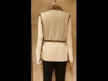 ミンク カシミア ニットベスト