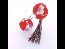 ちりめん玉5点セット　赤