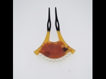 パ－ル付かんざし蒔絵