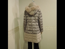 FOXダウン＆ウールコート（90cm丈）