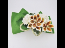 つまみ細工リボンコ－ム＆ミニフラワーセット