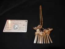 ちりかんざし(蝶2)