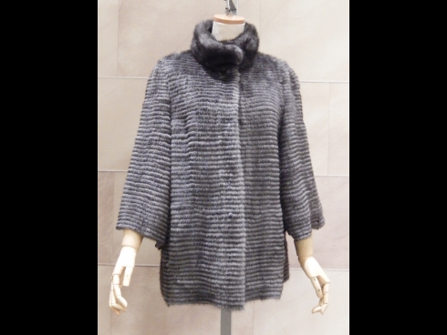 ミンク・カシミア100％ リバーシブルジャケット