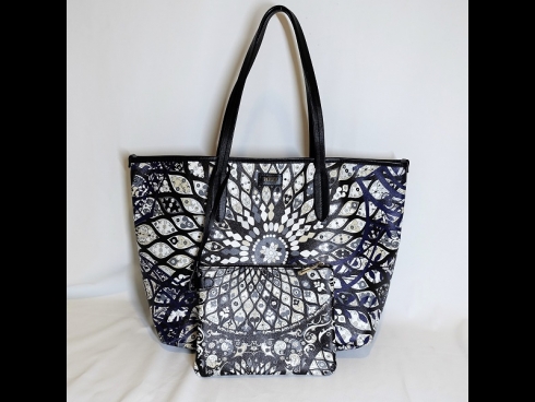 EMILIO PUCCI コーティングキャンパスト－トバッグ（USED)