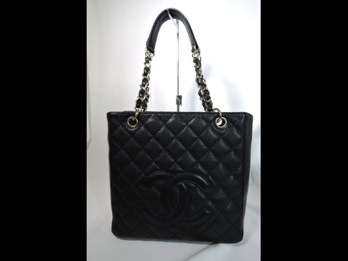 シャネルキャビアスキント－トバッグ　(USED)