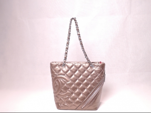 シャネル　コットンクラブチェーンバック     (USED)