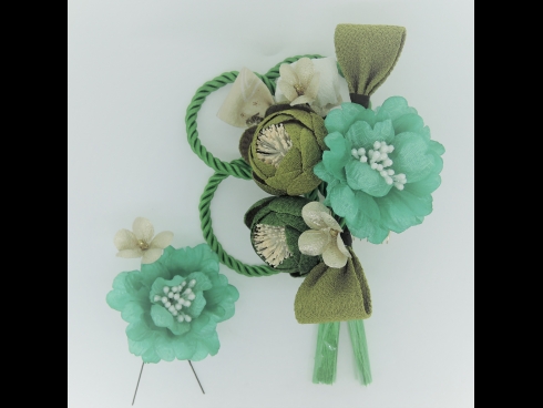 フラワ－コ－ム＆ミニフラワ－2点セット