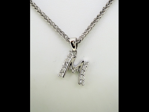 K18WGダイヤモンド（030ct）ネックレス