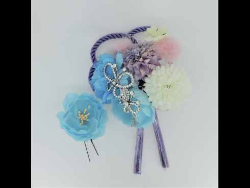 フラワ－コ－ム＆ミニフラワ－2点セット