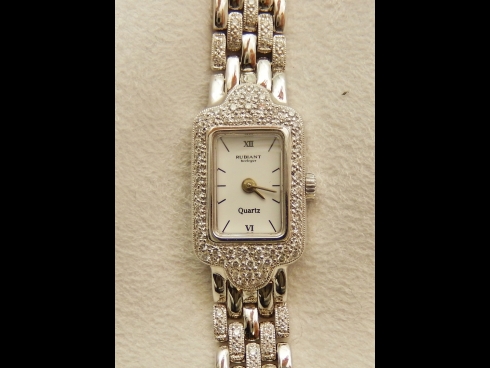 RUBIANT　K18WGダイヤモンド・ウォッチ　　（USED)