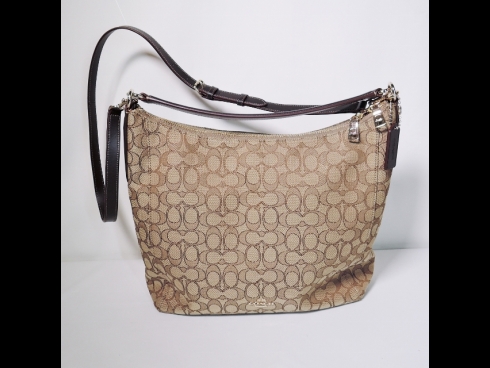 コ－チシグネチャ-2WAYバッグF58327　　（USED)