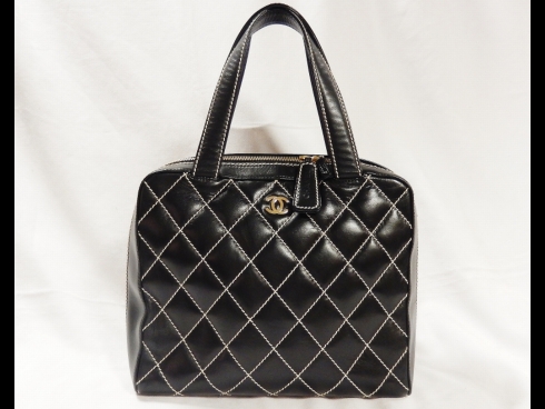 シャネル　ワイルドステッチハンドバック　　 (USED)