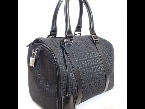 フェンディ　ボストン ハンドバッグ　ズッキーニ　(USED)