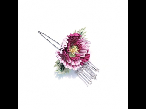 つまみ細工かんざし