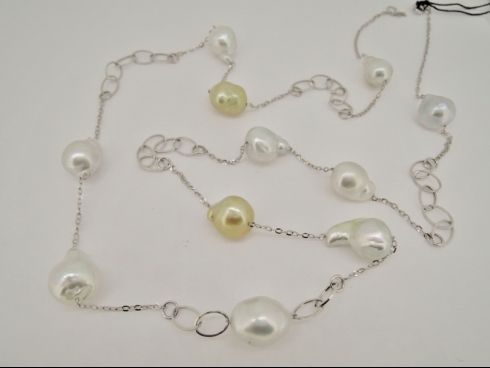 750WG　パールネクレス