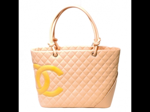 シャネル　カンボンラインカーフ    (USED)