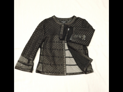 シ－プレザ－＆チュ－ルジャケット (黒）