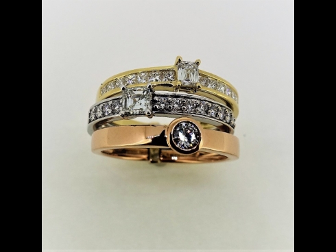 K18ダイヤモンド(1.0ct)リング