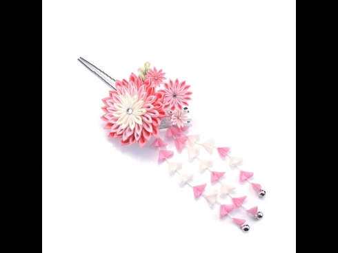 つまみ細工かんざし