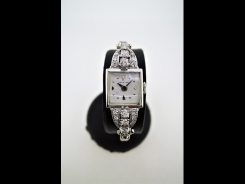 ハミルトン　PTダイヤモンドウオッチ（アンティ－ク）