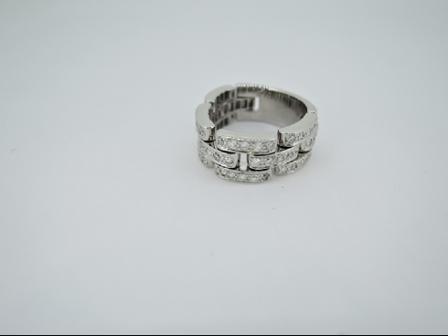 K18WG ダイヤモンド(0.7ct)　リング