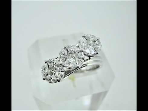 K18WGダイヤモンド（1.37ct）リング