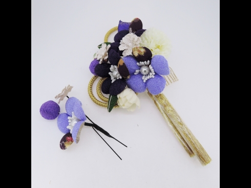 フラワ－コ－ム＆ミニフラワ－2点セット　