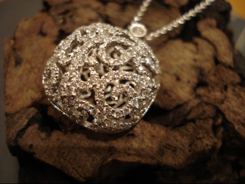 K18WGﾀﾞｲﾔﾓﾝﾄﾞﾍﾟﾝﾀﾞﾝﾄﾈｯｸﾚｽ