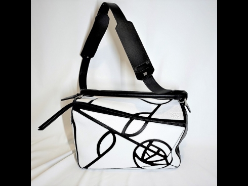 LOEWE　パズルローズバッグ(USED)