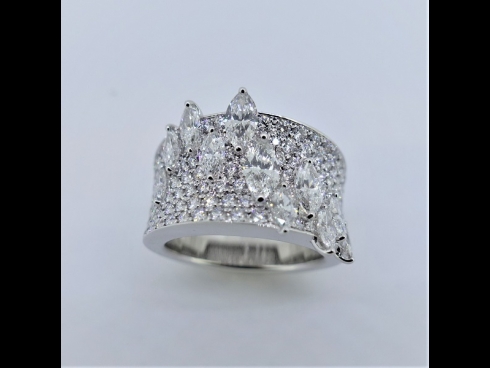 PT950ダイヤモンド（2.67ｃｔ）リング