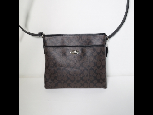 コ－チ塩ビショルダ－バッグ　F34938　　（USED/未使用品)