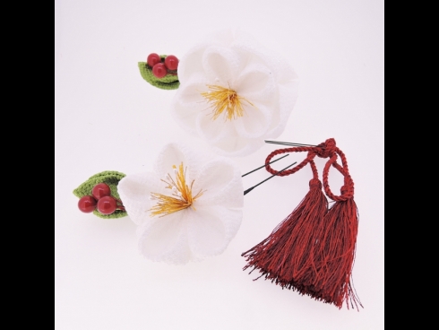 つまみ細工　フラワ－コ－ムセット