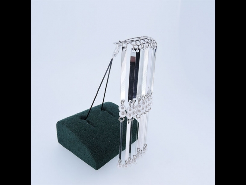 パール付ビラさがり２段(中)