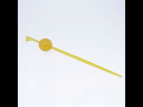 べっ甲風　玉かんざし