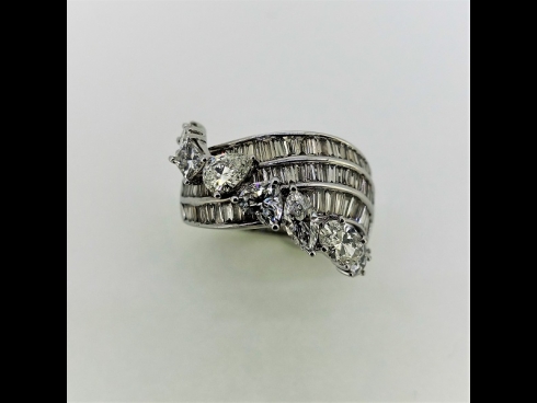 K18WGダイヤモンド(2.44ct)リング