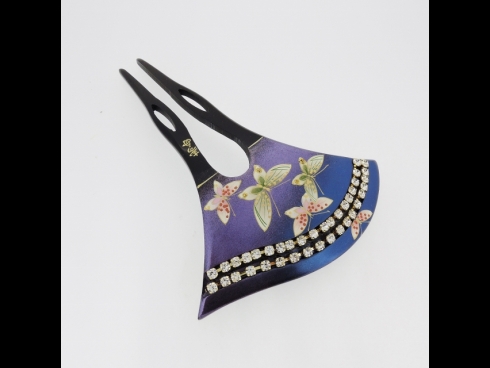 ラインスト－ンかんざし蒔絵