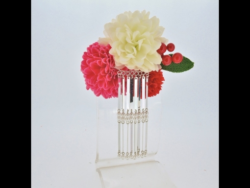 ビラカン付フラワ－コ－ム　ワイン