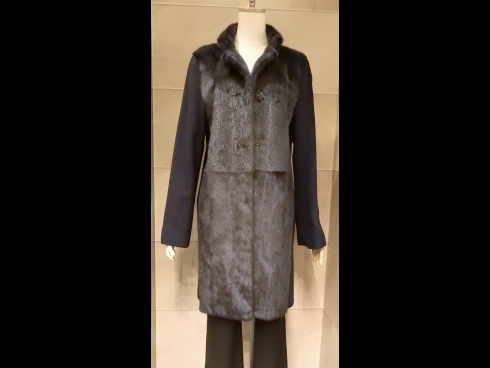 ミンク カシミア100％ コート